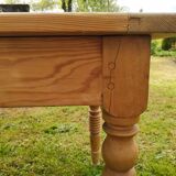 Antique farmhouse table, 3m20