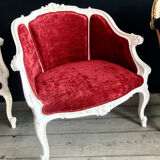 Fauteuil bergère ancien entièrement restauré