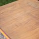 Table bois vintage, table bistrot Maison Guillaume a Bourges, table d'appoi