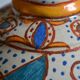 Antique ceramic lamp base Morocco Fez