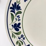 6 English dinner plates "Churchill", Staffordshire.