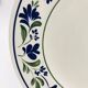 6 English dinner plates "Churchill", Staffordshire.