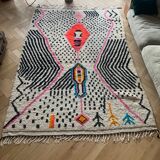 Tapis berbère coloré