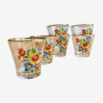 Vintage shot glass 60's