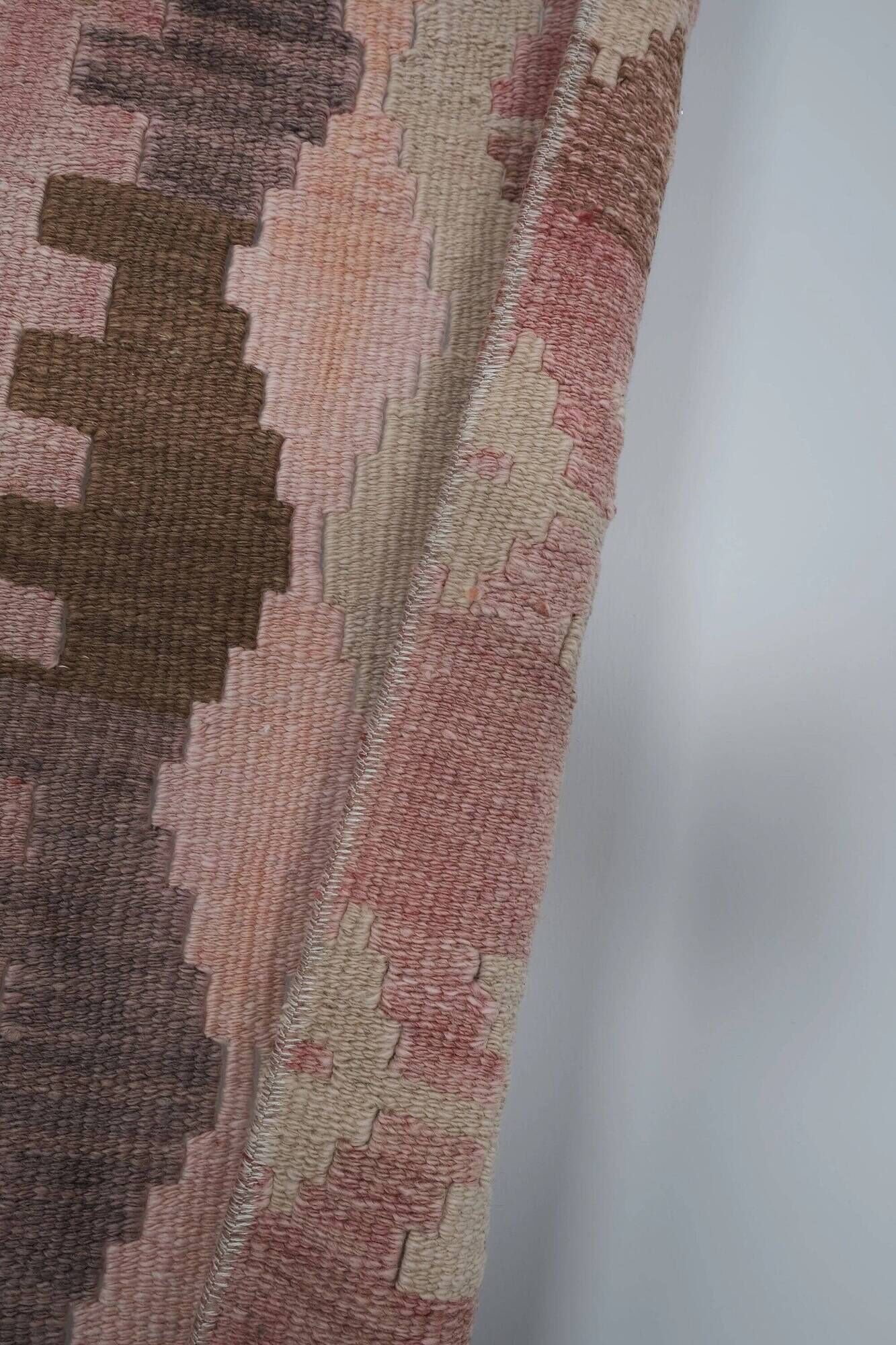 Vintage Turkish hallway rug 73x685 cm