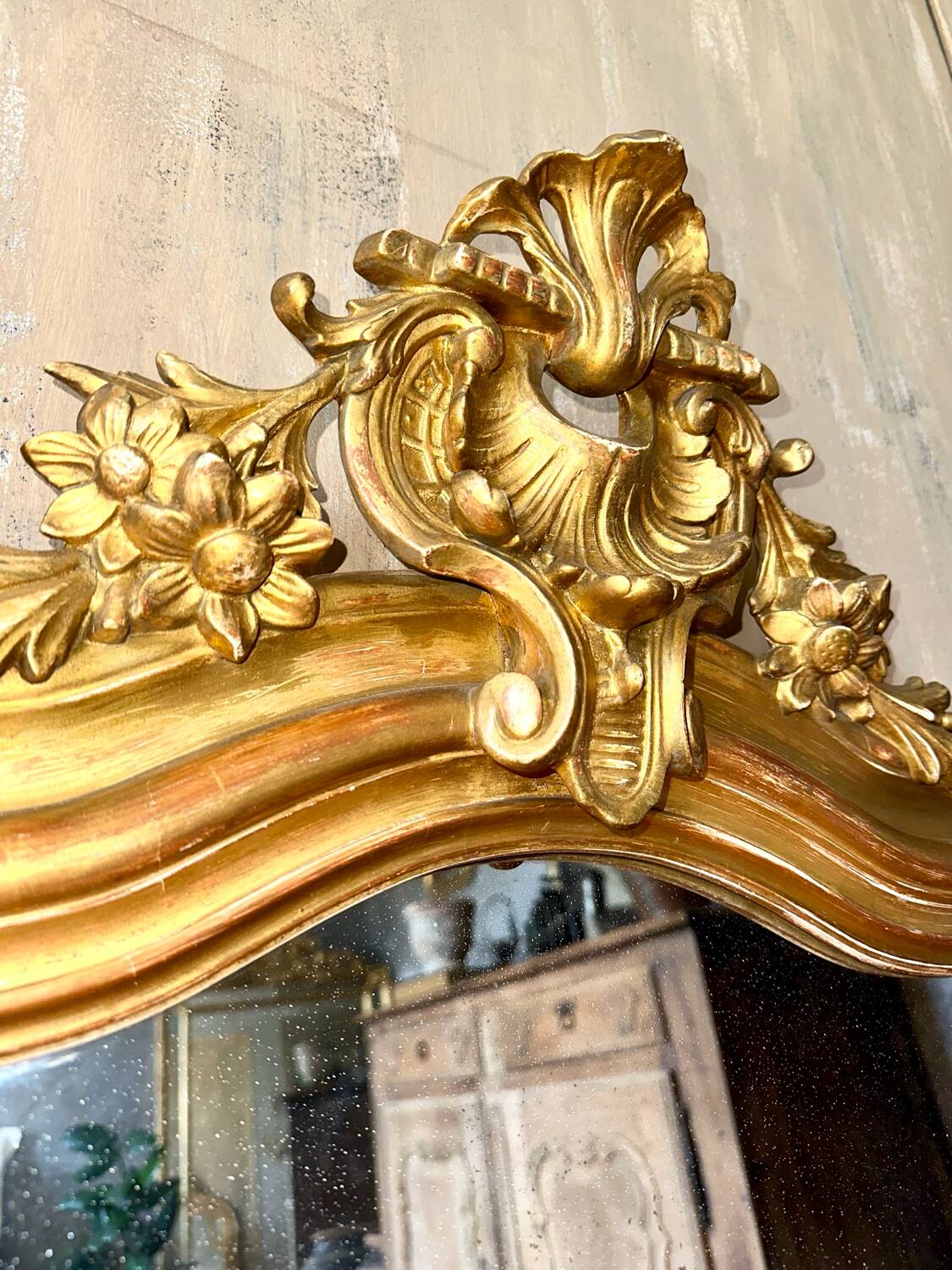 Miroir ancien Louis-Philippe XIXème
