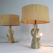 Set van 2 Amerikaanse vintage  tafellampen
