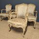 4 fauteuils époque Louis XV