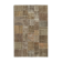 Handmade anatolian vintage 198 cm x 300 cm brown patchwork carpet