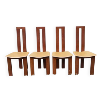 Lot chaises vintage design années 80