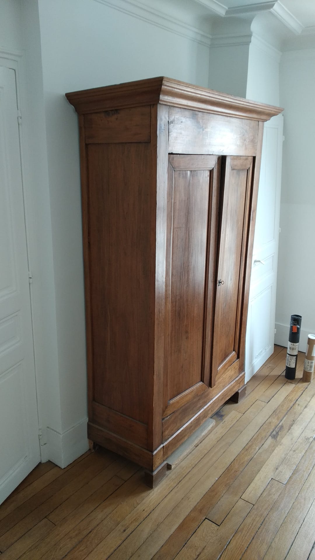 Antique solid wood cabinet