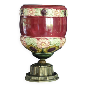 Cache pot barbotine