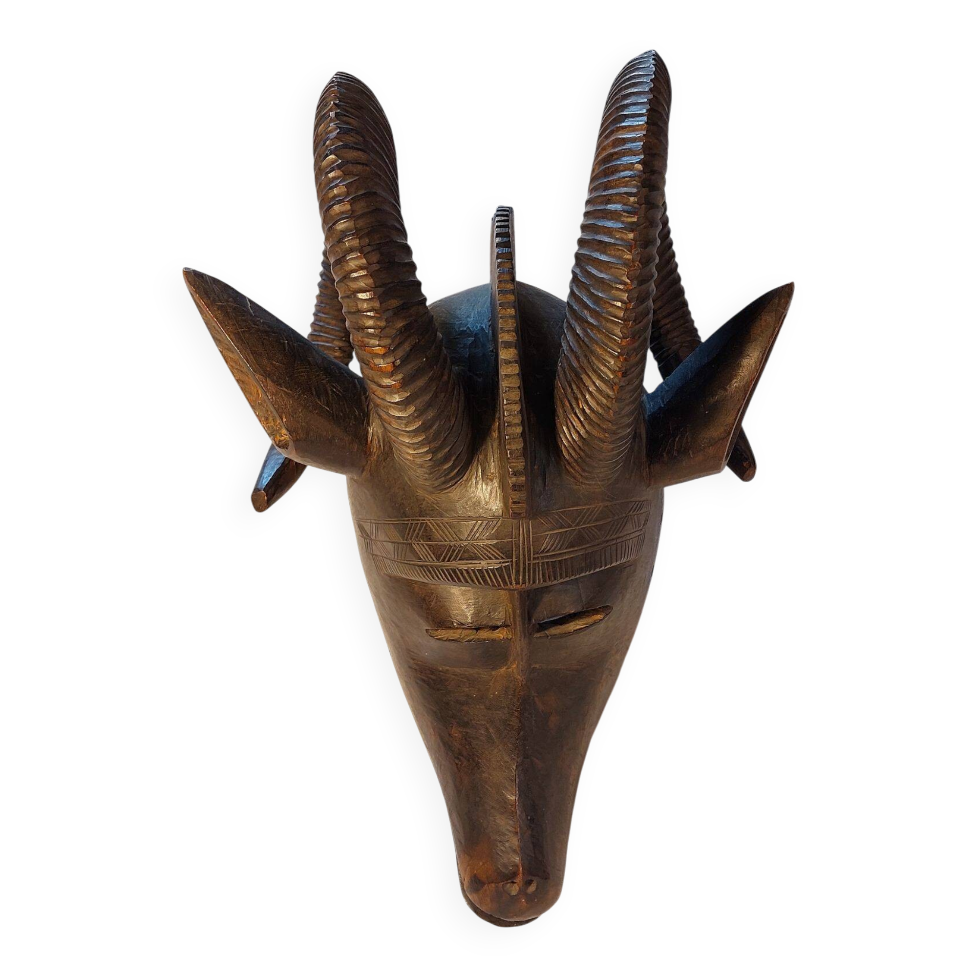 Important antelope mask - Bobo Tribe Burkina Faso