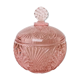 Glass sugar bonbonnière crystal Portieux