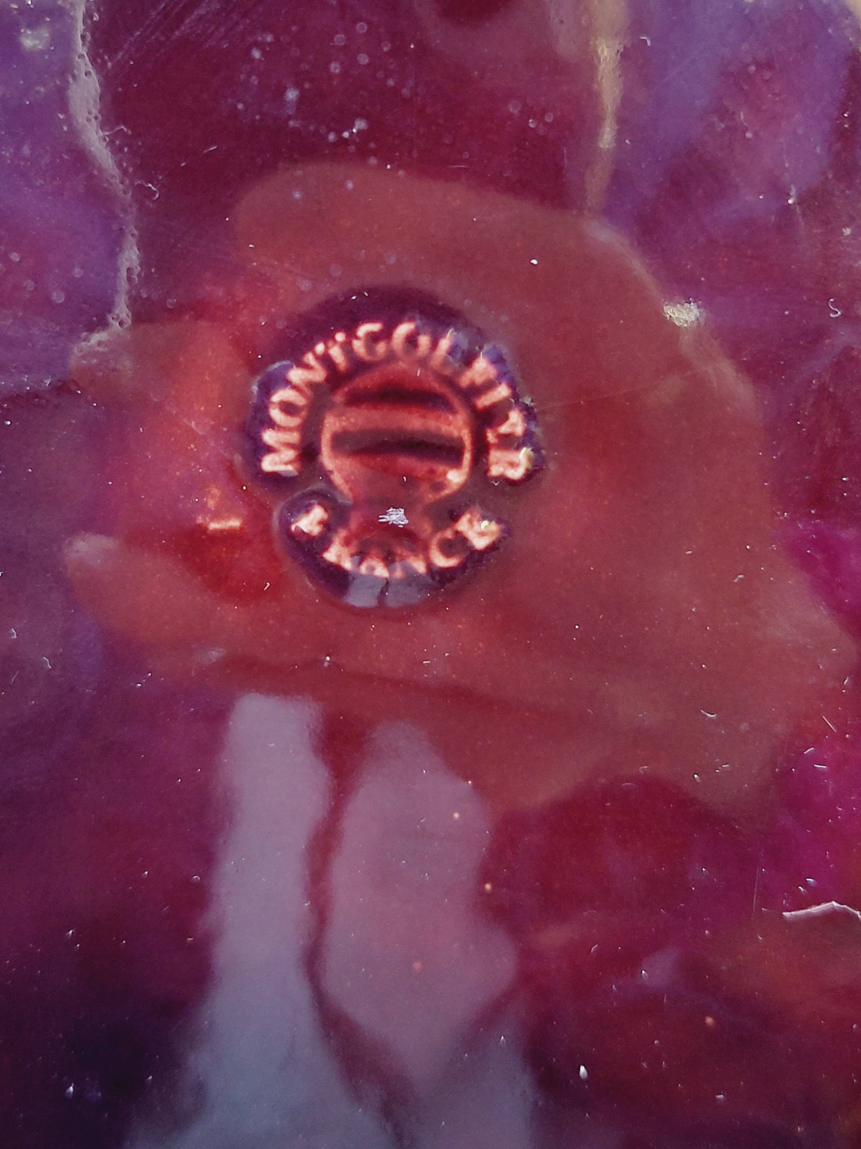 Imposing ceramic advertising ashtray Martell Cognac