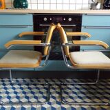 Pair of B64 Cesca Breuer armchairs