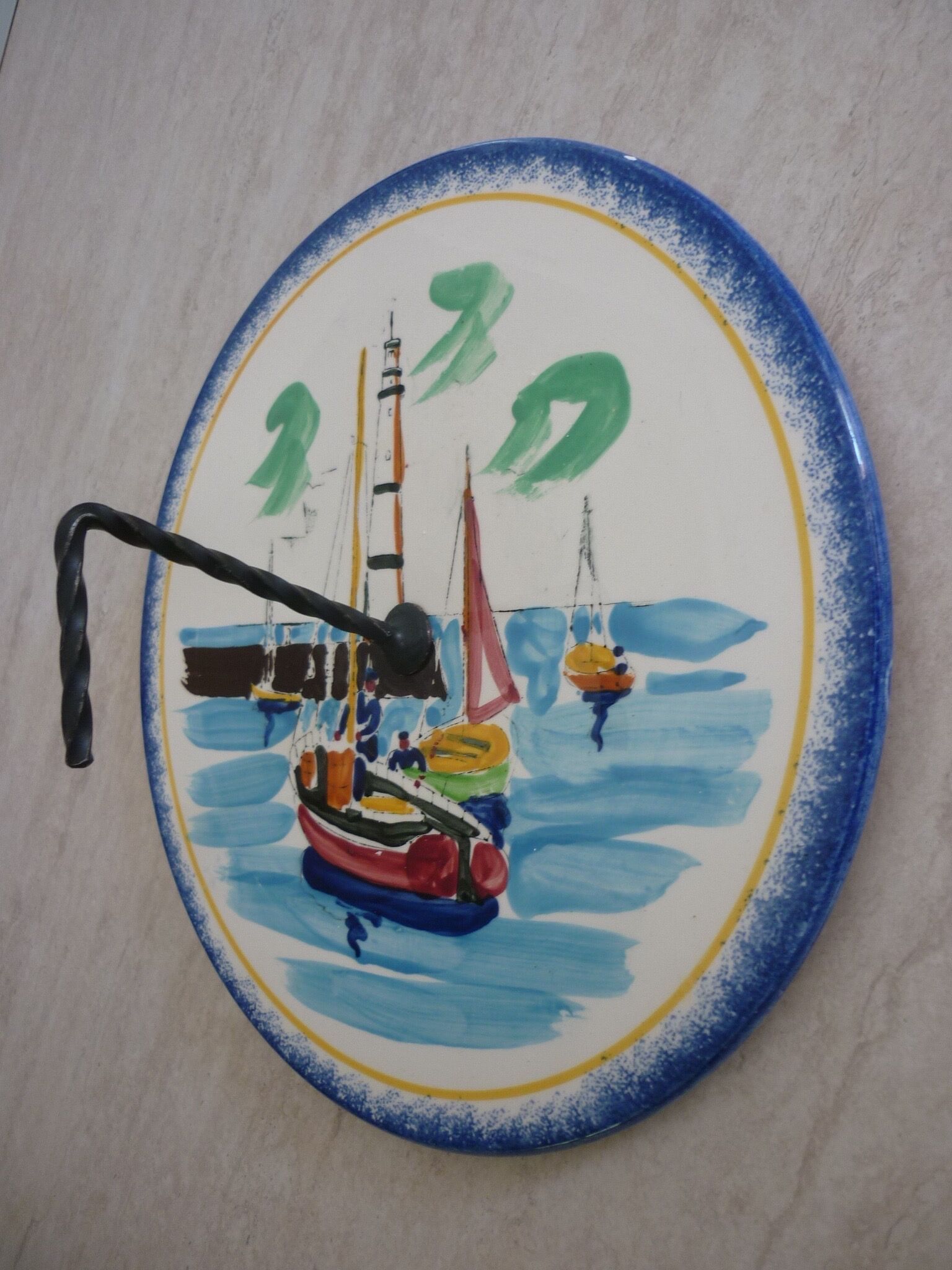 Cheese platter The lighthouse and the port