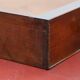 Rare double-sided desk in hardwood by Holland and Sons, Victorian era.