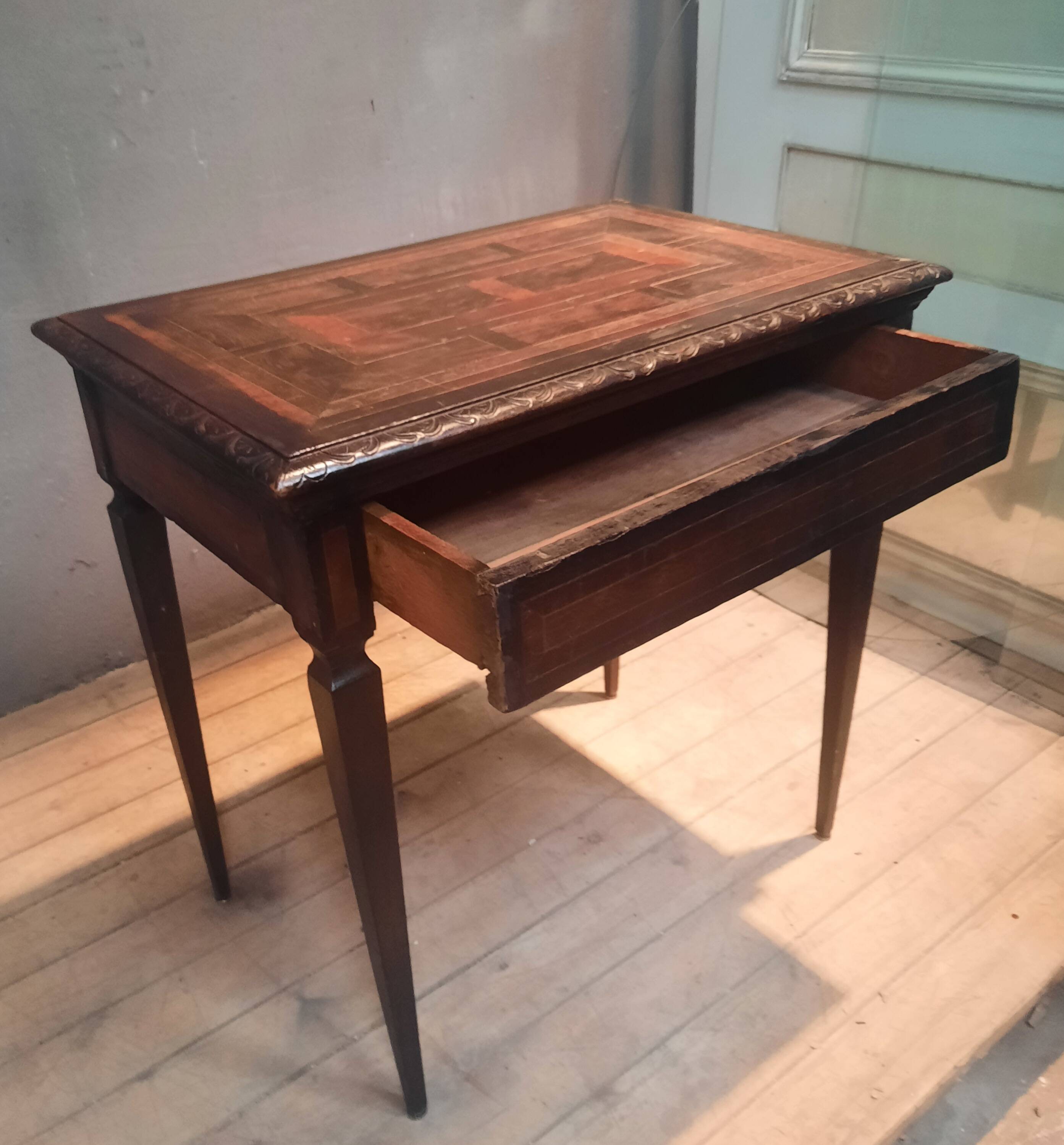 Table rectangulaire d esprit Louis XIV