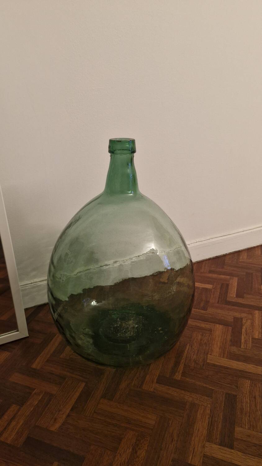 Dame-jeanne en verre