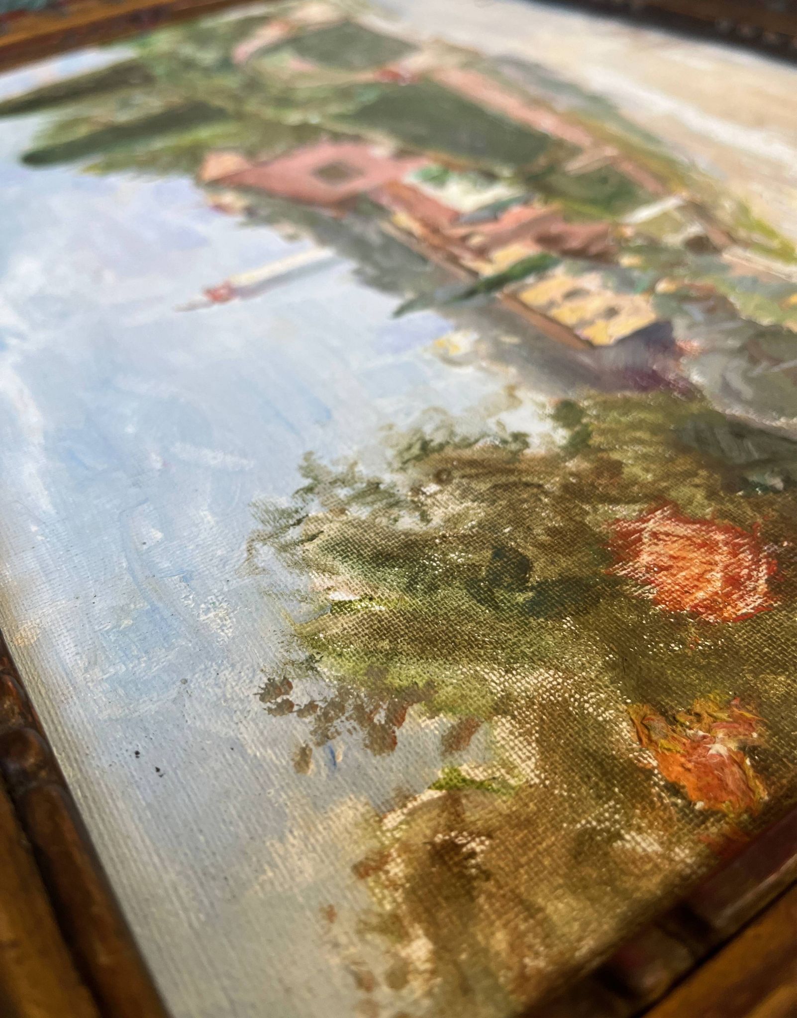 Tableau HST/P "Mediterranean Landscape" ref. H. Hayden