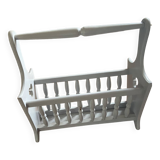 Old vintage magazine rack