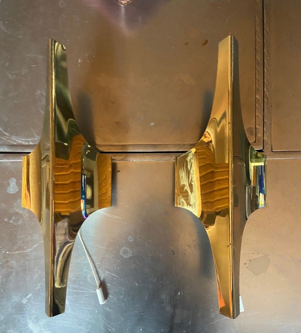 Pair of wall lamps Doria Leuchten