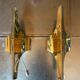Pair of wall lamps Doria Leuchten