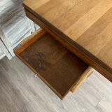 Art Deco oak table with extension 1920