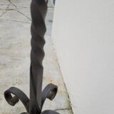 Candelabra floor lamp wrought iron candlestick