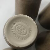 Vintage Digoin stoneware cups