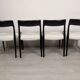 4 Scandinavian chairs