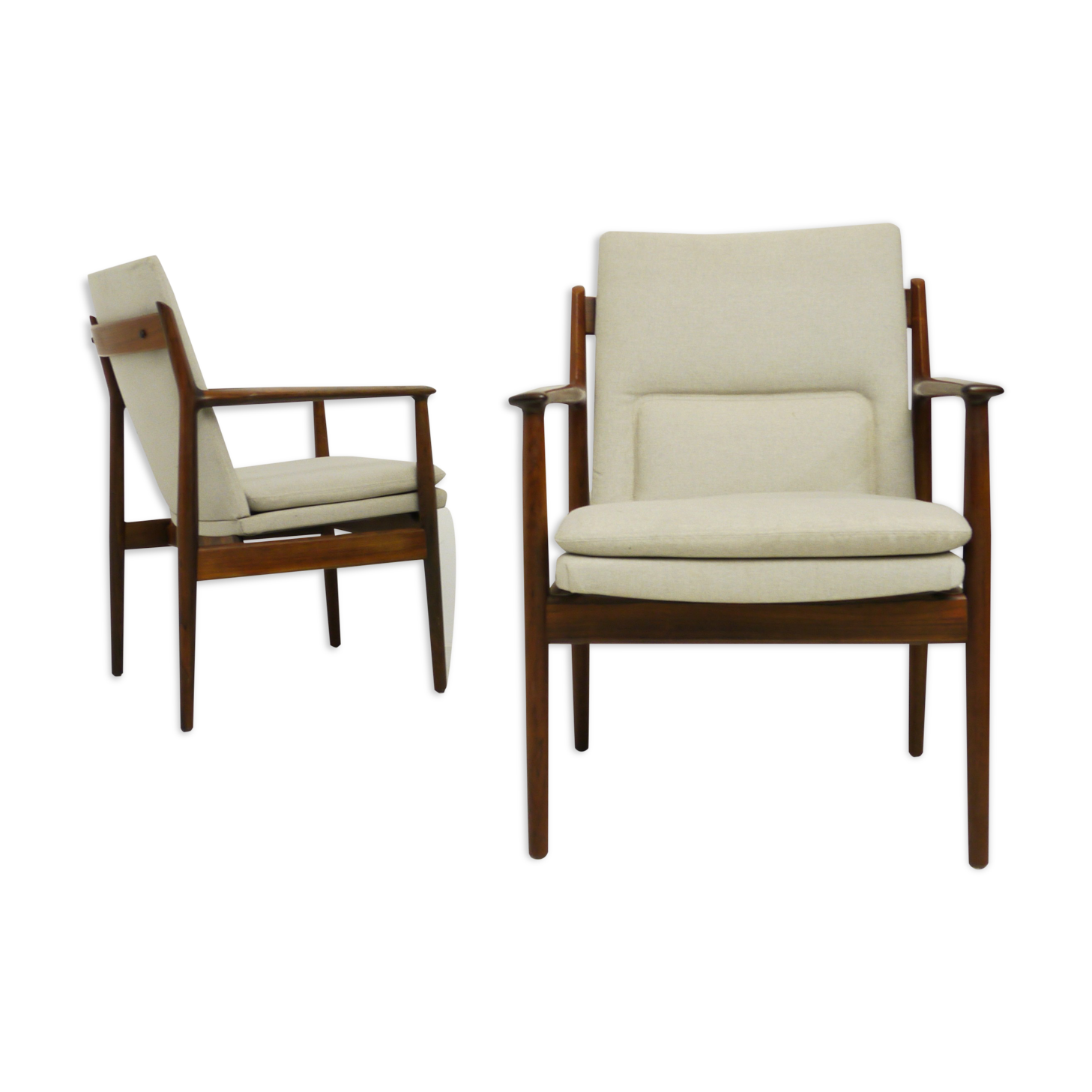Arne Vodder armchair in palisander Denmark 1960s