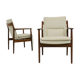 Fauteuil d'Arne Vodder en palissandre Danemark années 1960