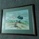Tableau , aquarelle paysage provencal