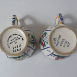 HB Quimper 2 cups and saucers