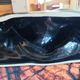 Sculpture of a nude woman lying down Art Deco — C. Delaney / St Clément (Black enamel)
