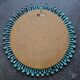 Miroir soleil vintage en bronze
