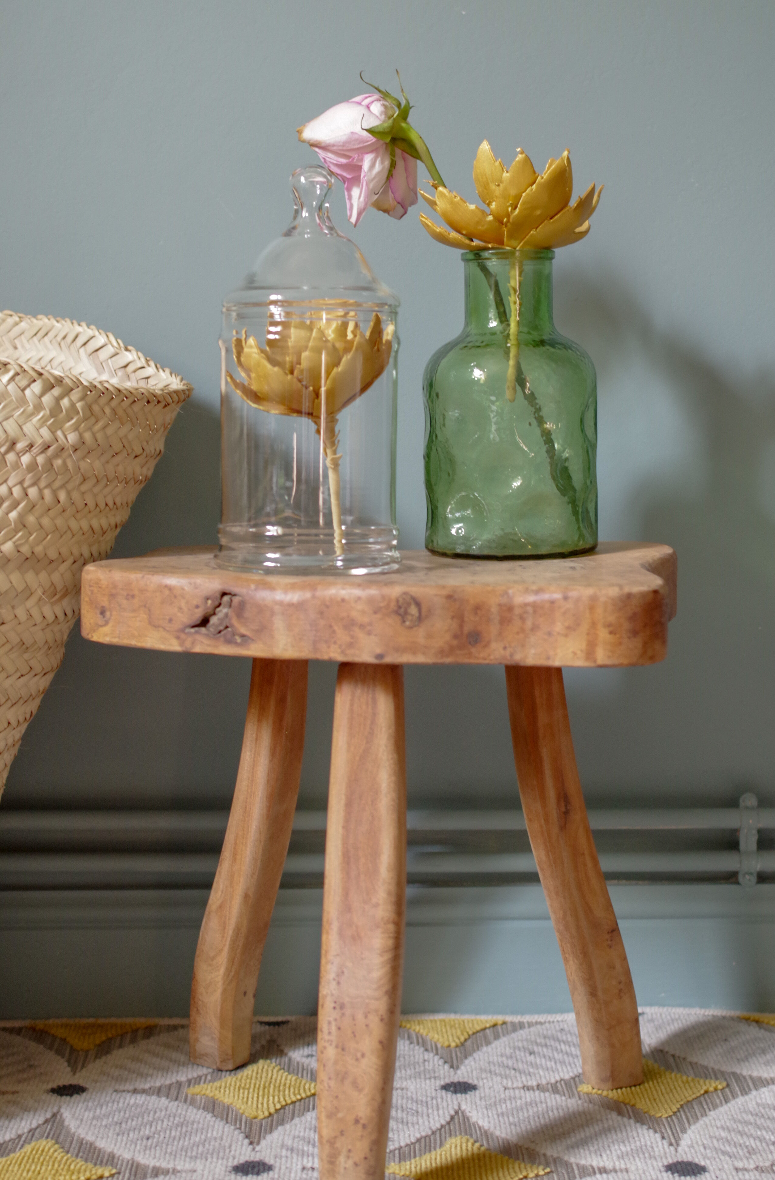 Antique pharmacy bottle-vintage Herbalism
