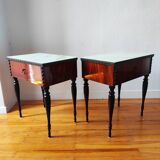 Pair of Vintage Italy Bedside Tables 1950/60