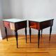 Paire de tables de chevet, Italie 1950-60