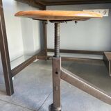 Postal sorting furniture with stool