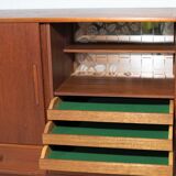 Danish High Row in Teak