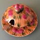 Jam in slip, Sarreguemines earthenware