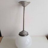 Lustre opaline globe vintage