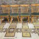 Set de 4 chaises bistrot modèle Baumann année 70'