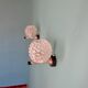 Paire d'appliques murales forme ananas