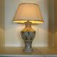 Jacques breugnot enamelled stoneware lamp signed art deco style dating from the years 1950-60