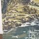 Oil on canvas "Bridge over the stream", signed Chauveau 1968