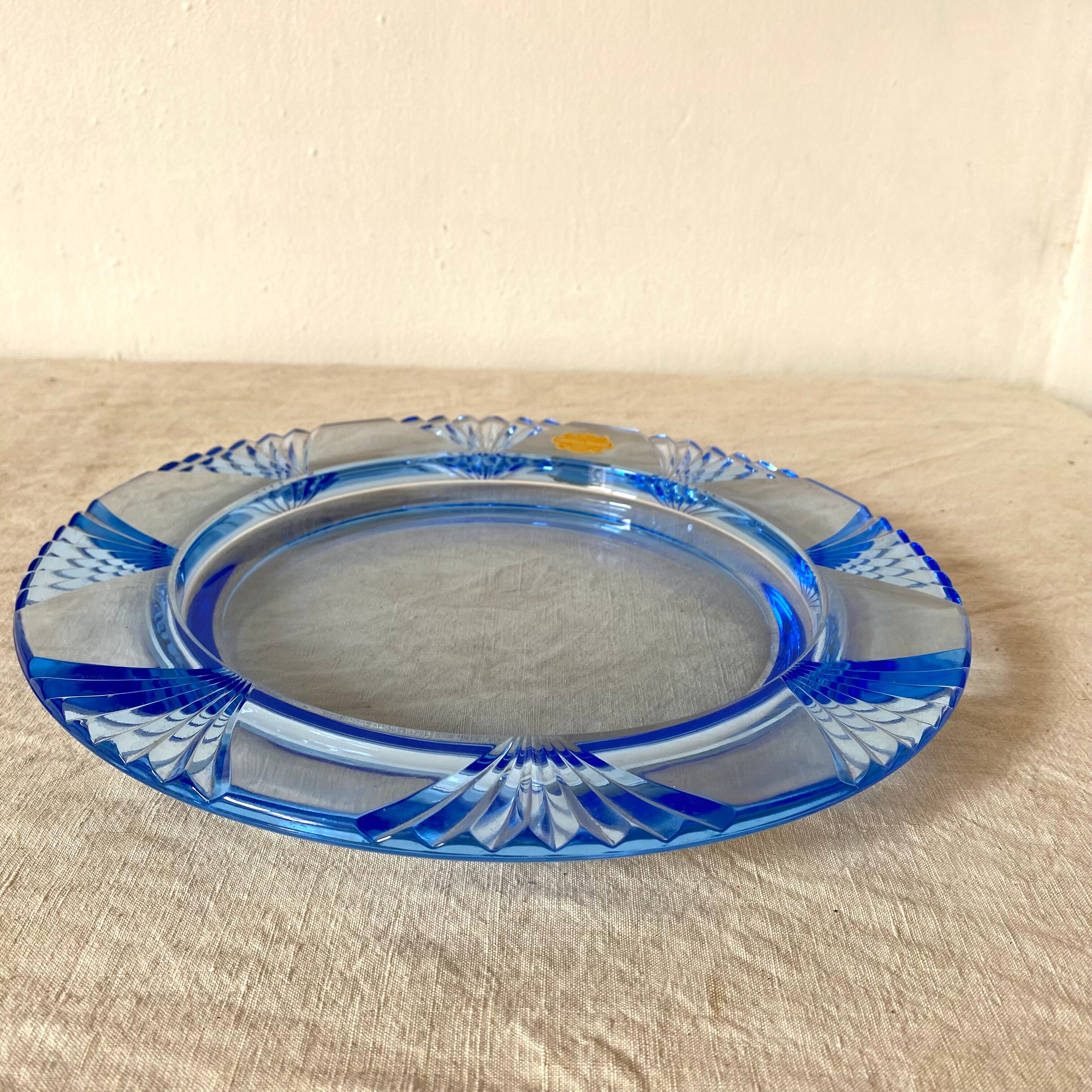 Bavarian crystal dish 30 cm